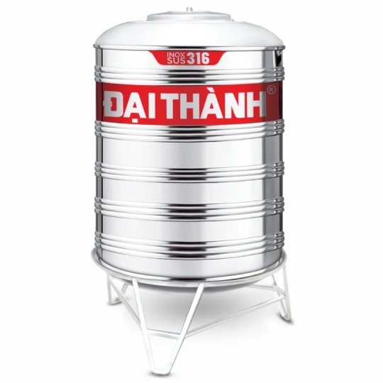 Bồn nước inox 1500L Đứng - SUS 316 